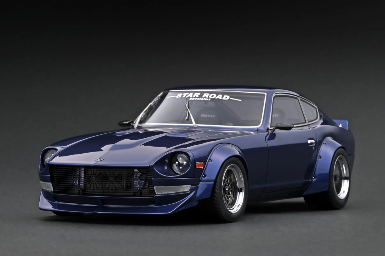 IIgnition Model IG3116 1/18 STAR ROAD Nissan Fairlady Z S30 240Z Blue Resin