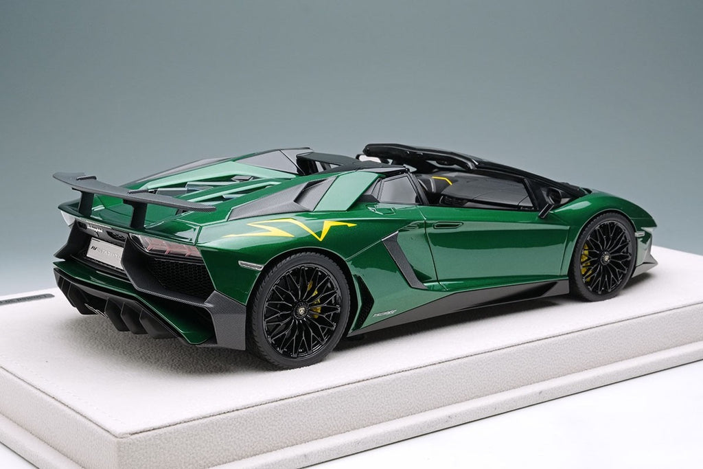 EIDOLON EML007I 1/18 Lamborghini Aventador SV Roadster 2015 Green limited 30pcs