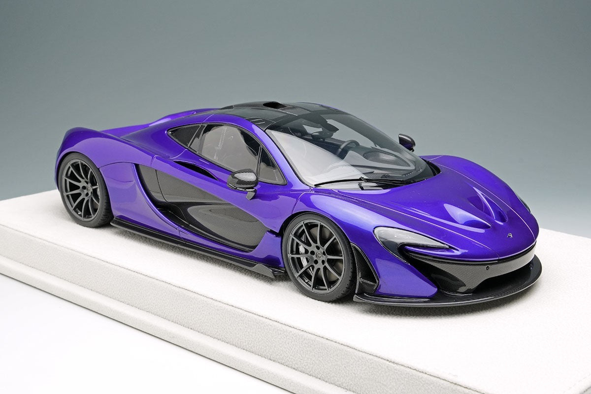 Make Up EIDOLON EML149F 1/18 McLaren P1 2013 Cadbury Purple Limited 60pcs