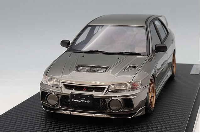 Ignition Model IG3851 1/18 Mitsubishi Lancer Evolution IV CN9A Gun Metallic