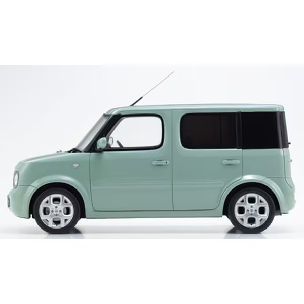 Kyosho KSR18060AM - 1/18 Nissan Cube Aqua Mint [Resin Cast Mini Car]