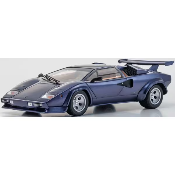 Kyosho KS08320DBL 1/18 Lamborghini Countach LP5000 Dark Blue Diecast