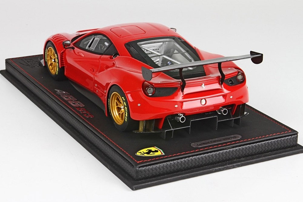 BBR P18123 1/18 Ferrari 488 GT3 2016 Red Resin Limited 120pcs