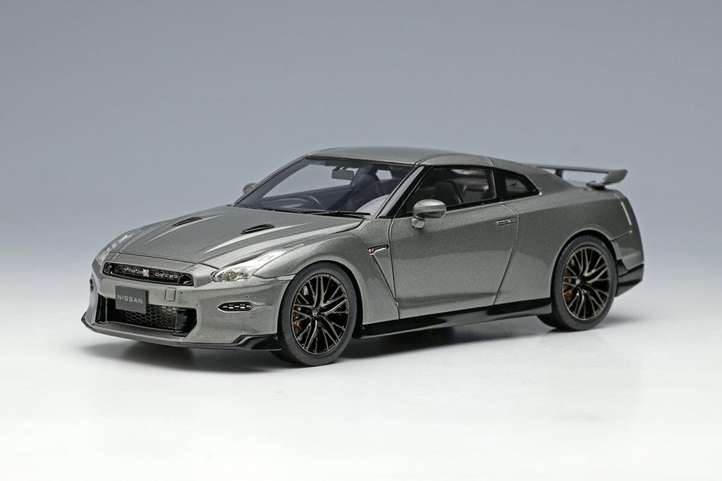 Make Up EIDOLON EM695D 1/43 Nissan GT-R Premium Edition 2024 Dark Metal Gray