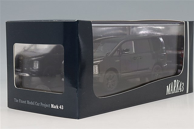 MARK43 PM43157BBD 1/43 Mitsubishi Delica D:5 Chamonix Black Diamond Resin