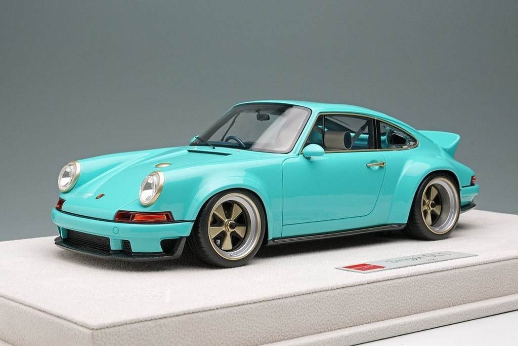 EIDOLON EML018O 1/18 Singer 911 DLS 2023 Mint Green Resin Model Car