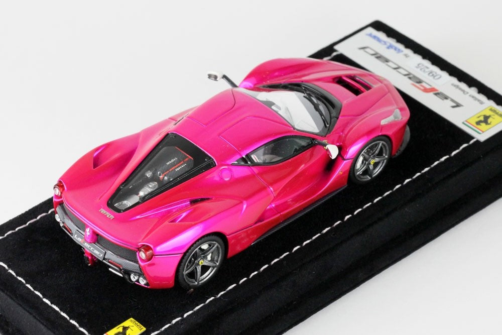 Looksmart LS421SC 1/43 Ferrari LaFerrari 2013 Pink Flash Ltd 25pcs Hybrid Resin