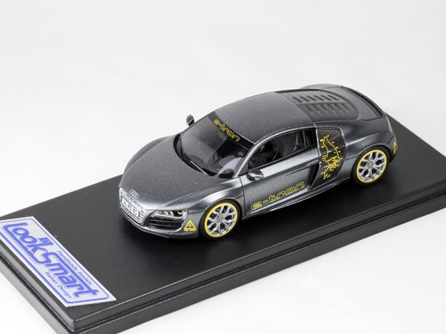 Looksmart LSR8 1/43 Audi R8 Silvretta Classic Matt Grey Metallic Ltd 99pcs Resin