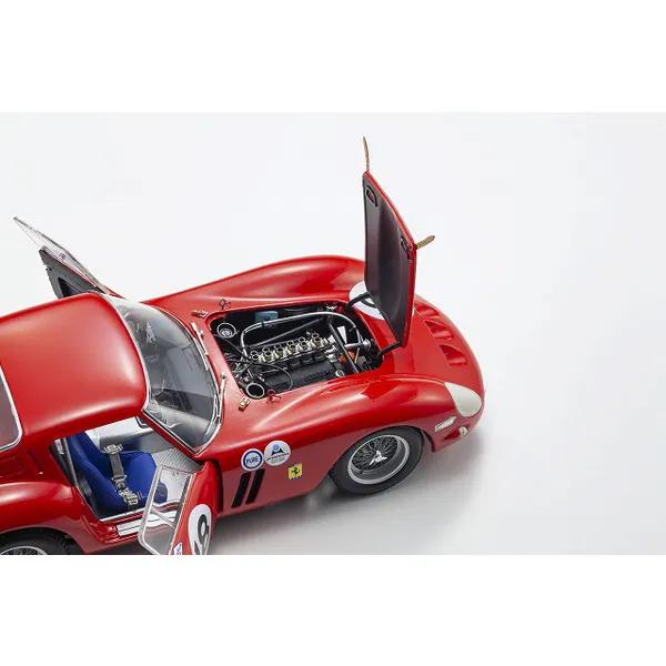 Kyosho KS08438F 1/18 Ferrari 250 GTO 1963 Daytona 3h #18 Red Die-Cast Model NEW