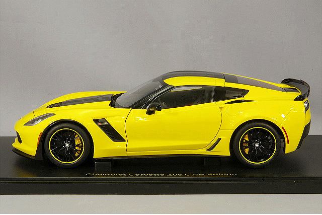 AUTOart Aa71260 1/18 Chevrolet Corvette C7 Z06 C7.R Edition Yellow