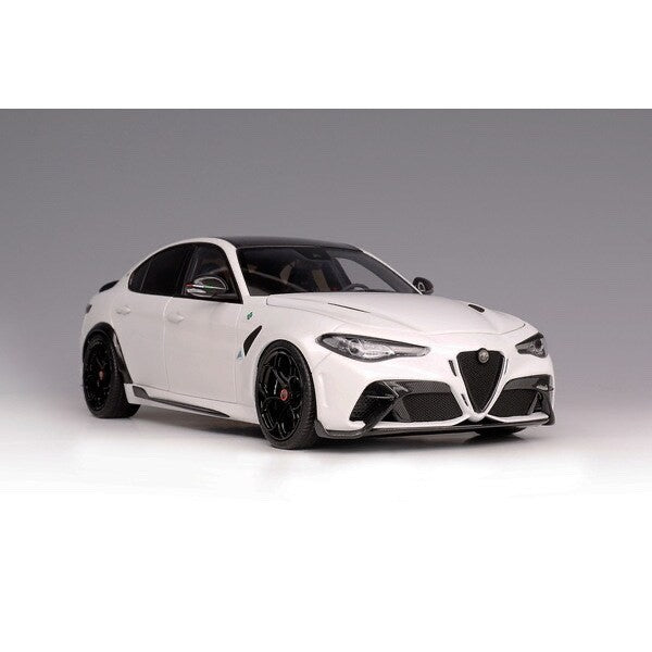 MOTORHELIX M89003 1/18 Alfa Romeo Giulia GTA Bianco Trofeo White Diecast Model