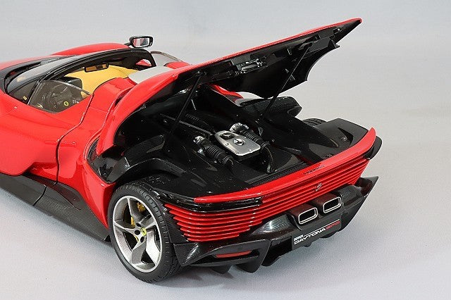 BBURAGO K18-16912R 1/18 Ferrari Daytona SP3 Closed Roof 2022 Rosso Corsa Red