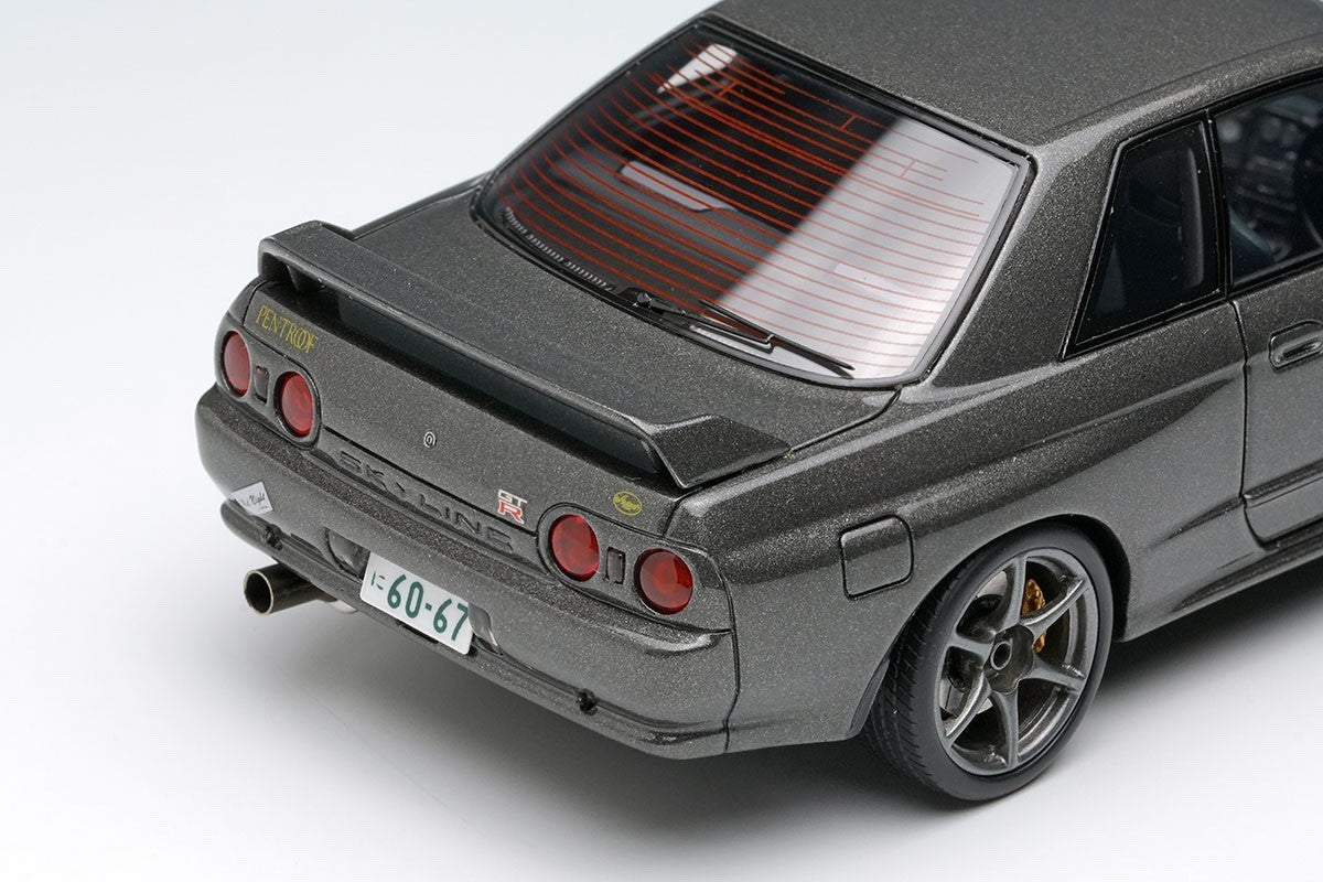 EIDOLON EM784 1/43 Nissan Skyline GT-R BNR32 by Hiroshi Tamura Gangray Metallic