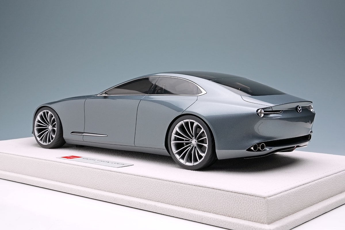 EIDOLON EML024 1/18 Mazda Vision Concept 2017 Metallic Gray Resin