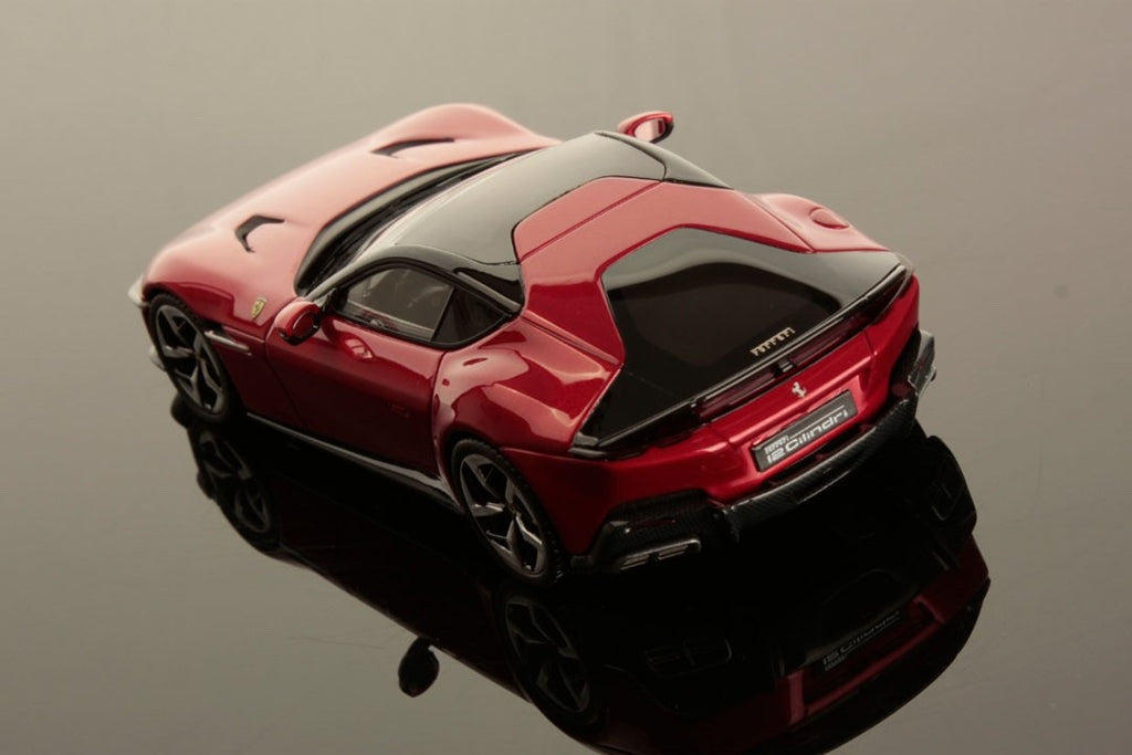 Looksmart LS553A 1/43 Ferrari 12 Cilindri 2024 Rosso Imola Red Coupe Resin