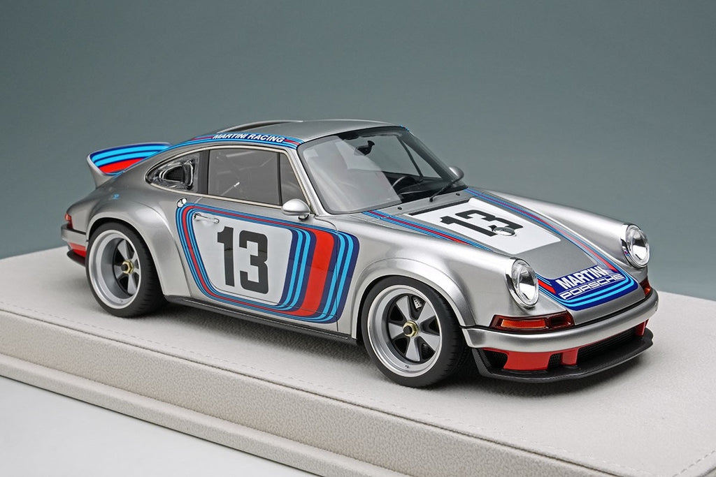 EIDOLON EML018W 1/18 Singer Porsche 911 DLS Silver Martini Limited 120pcs
