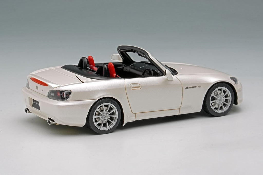 Make Up EIDOLON EM729B 1/43 Honda S2000 20th AP2 Platinum White Pearl