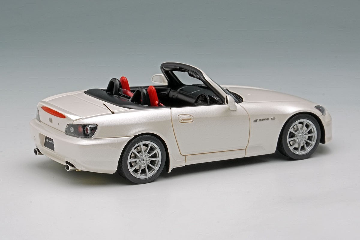 Make Up EIDOLON EM729B 1/43 Honda S2000 20th AP2 Platinum White Pearl
