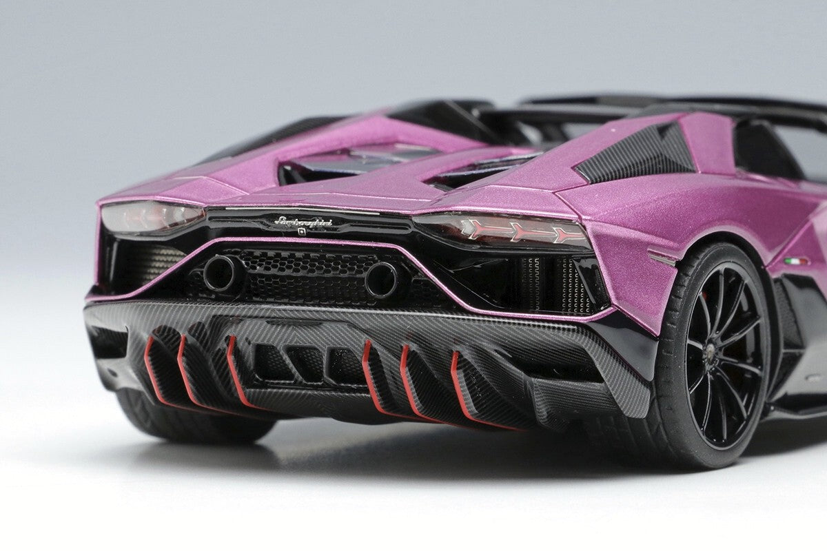 EIDOLON EM638E 1/43 Lamborghini Aventador LP780-4 Ultimae Roadster Viola 30th