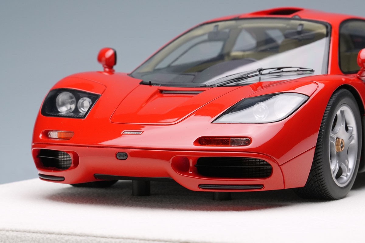 EIDOLON EML073B 1/18 McLaren F1 Road Car 1994 Grand Prix Red Resin Ltd 100pcs