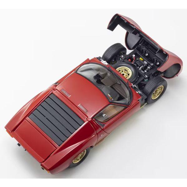 Kyosho KS08314R 1/18 Lamborghini Miura P400 Red Diecast Model Car