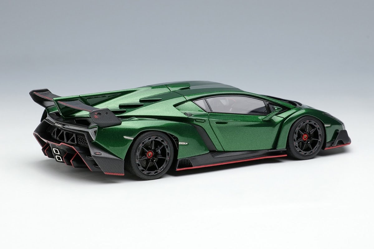 EIDOLON EM449G 1/43 Lamborghini Veneno 2013 Verde Hermes Resin
