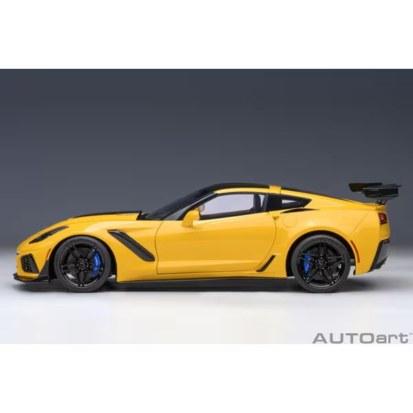 AUTOart 71278 1/18 Chevrolet Corvette C7 ZR1 (Yellow) Die-Cast Model Car