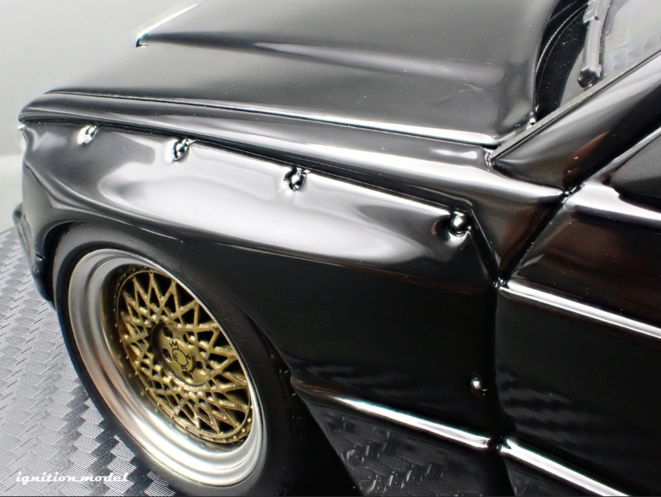 Ignition Model IG3769 1/18 Pandem 190 Black Widebody