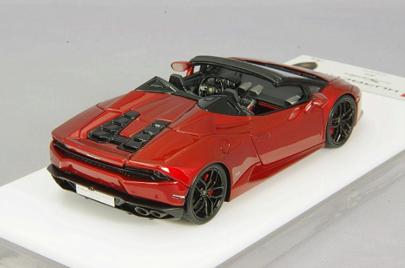 Make Up EIDOLON EM342B1 1/43 Lamborghini Huracan LP610-4 Spyder Candy Red 2015