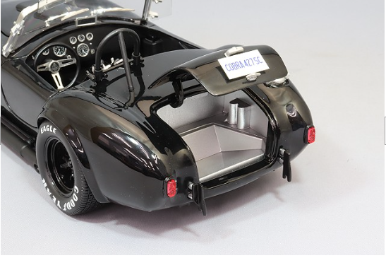 Kyosho KS08047BK 1/18 Shelby Cobra 427 S/C Roadster Black Diecast