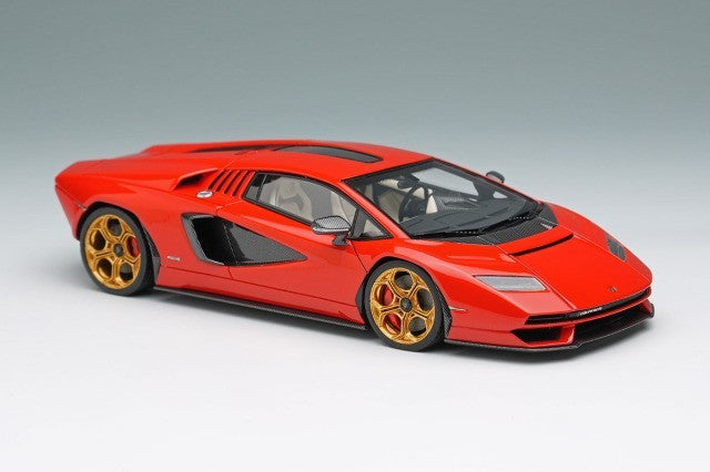 EIDOLON EM740B 1/43 Lamborghini Countach LPI 800-4 2022 Red Resin Limited 112pcs