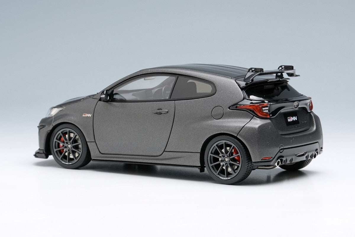 Make Up EIDOLON EM656A 1/43 Toyota GRMN Yaris Circuit Package Matte Steel