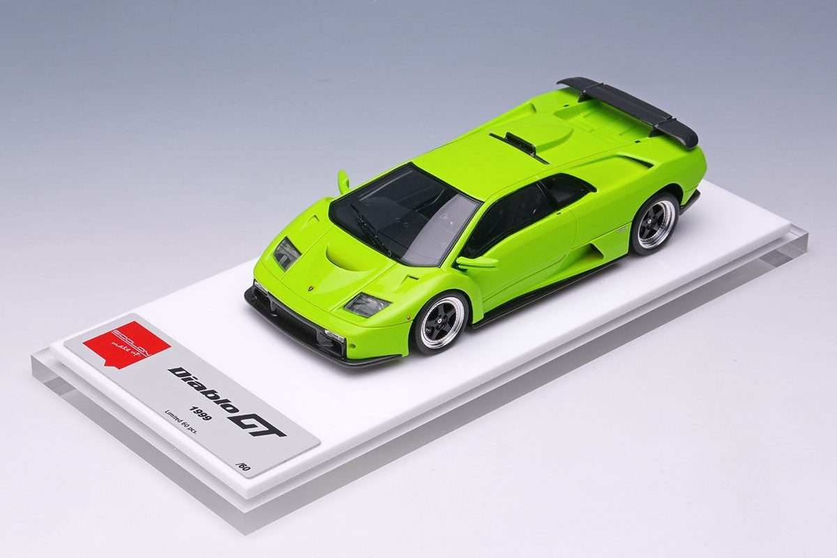 EIDOLON EM782E 1/43 Lamborghini Diablo GT 1999 Verde Scandal Resin Ltd 60pcs