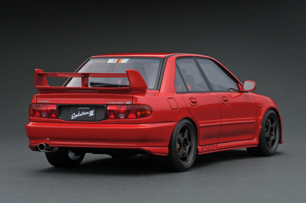 Ignition Model IG3550 1/18 Mitsubishi Lancer Evolution III GSR CE9A Red Resin