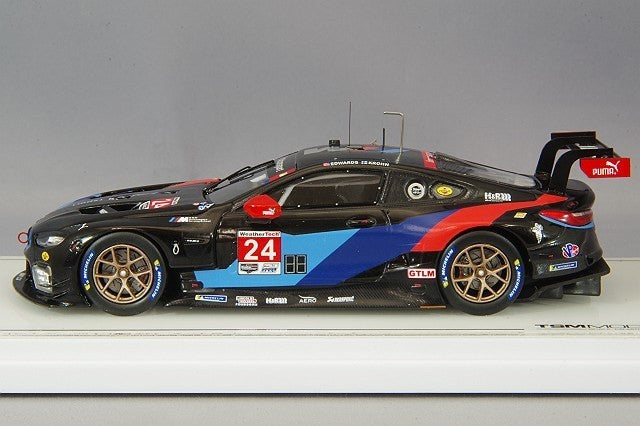 TSM TSM430470 1/43 BMW M8 GTE #24 2019 IMSA Laguna Seca 2nd Place KrohnEdwards
