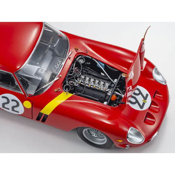 Kyosho KS08438B 1/18 Ferrari 250 GTO 1962 Le Mans #22 Die-Cast Model Car