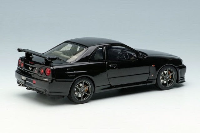 Make Up EIDOLON EM462E 1/43 Nissan Skyline GT-R BNR34 V-spec Black Pearl 1999