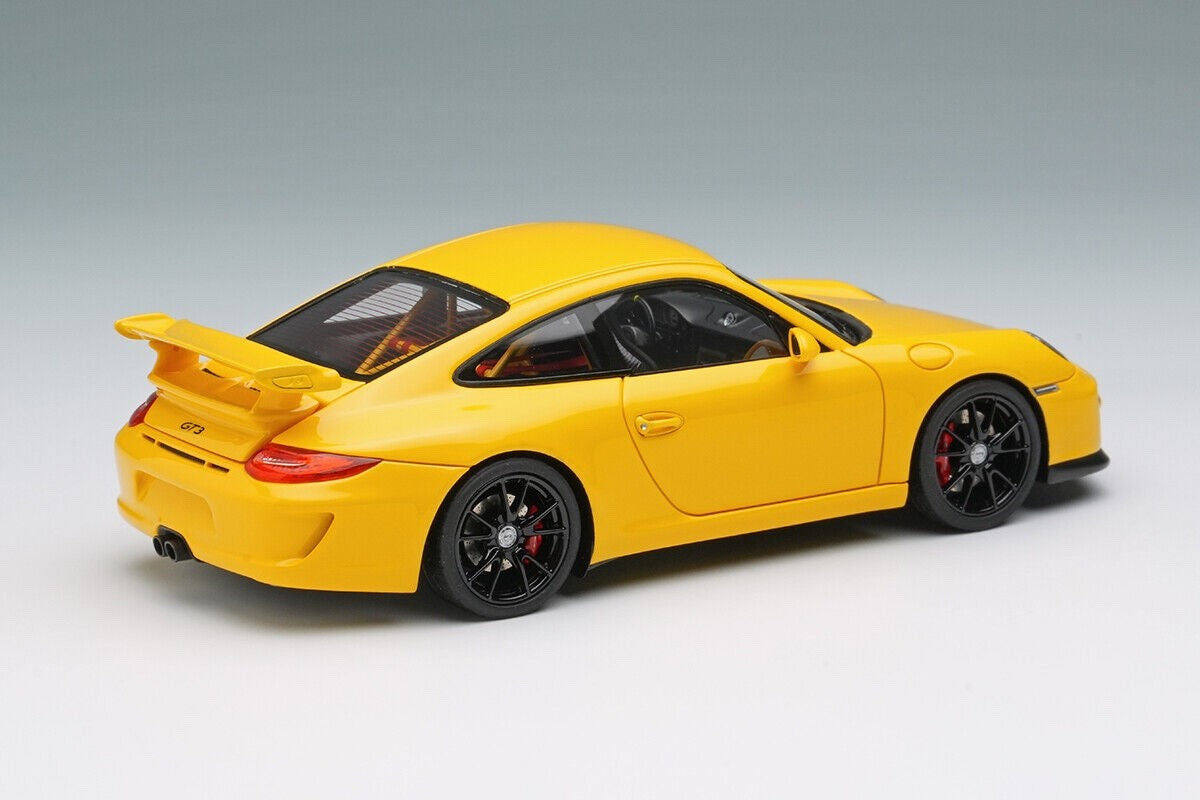 Make Up Eidolon EM721D 1/43 Porsche 911 997.2 GT3 Clubsport 2010 Speed Yellow