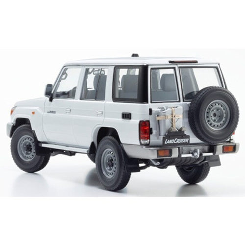 Almost Real by Kyosho AL870103 1/18 Toyota Land Cruiser 76 2017 White Diecast Model Car