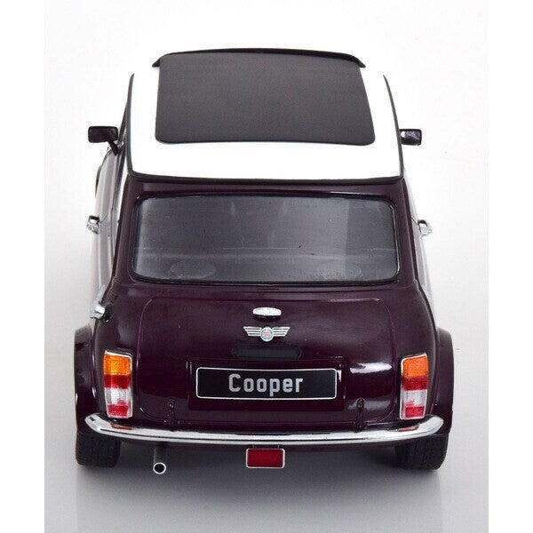 KK Scale KKDC120075R - 1/12 Mini Cooper Sunroof Purple Metallic/White Right-Hand