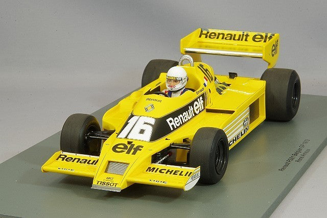 Spark S18S502 1/18 Renault RS01 1979 Belgian GP #16 Arnoux