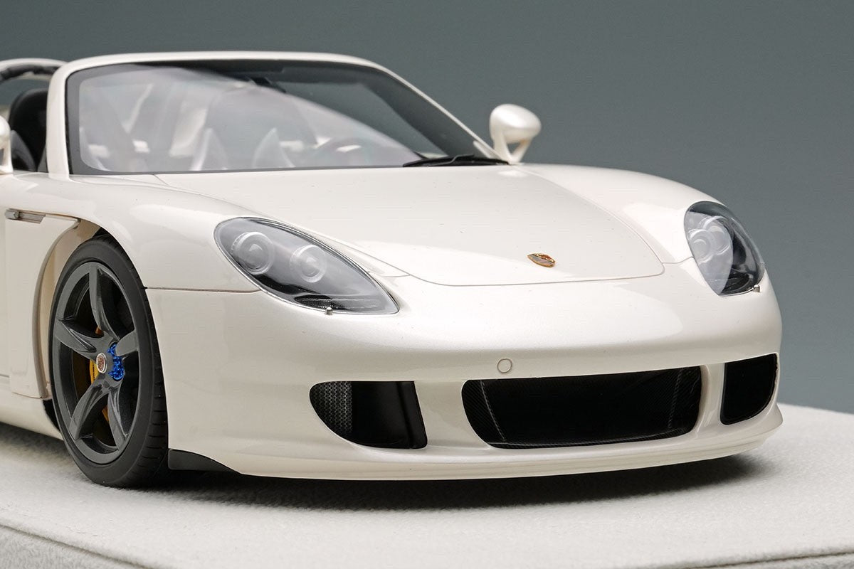 EIDOLON EML070I 1/18 Porsche Carrera GT 2004 Pearl White Resin Ltd 60pcs