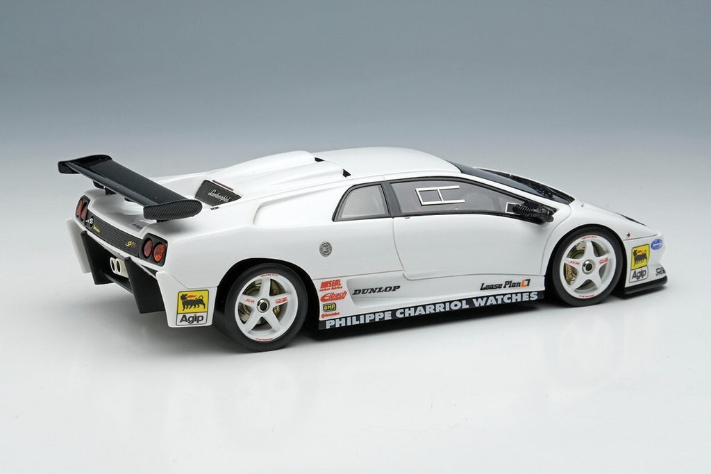 EIDOLON EM785B 1/43 Lamborghini Diablo SVR Racing 1996 White White Wheels Resin