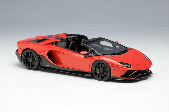 EIDOLON EM638C 1/43 Lamborghini Aventador LP780-4 Ultimae Roadster Arancio Xanto
