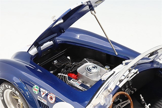 Kyosho KS08048BLMW 1/18 Shelby Cobra 427 S/C 1965 Blue White Stripe