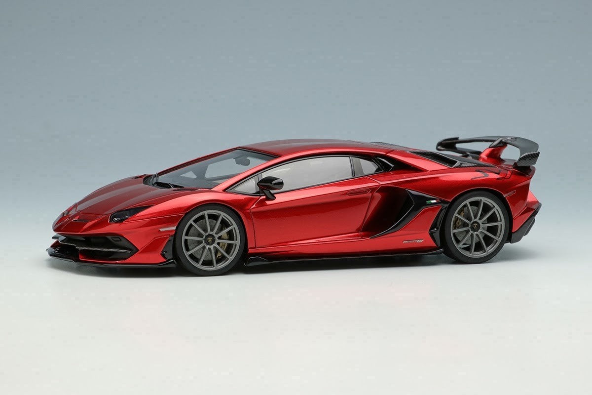 EIDOLON EM513A 1/43 Lamborghini Aventador SVJ 2018 Rosso Efesto Resin