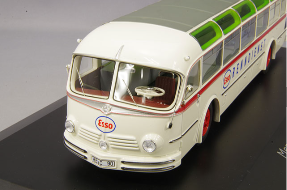 Schuco SCH450896700 1/43 Mercedes-Benz O6600H Esso Racing Service Bus