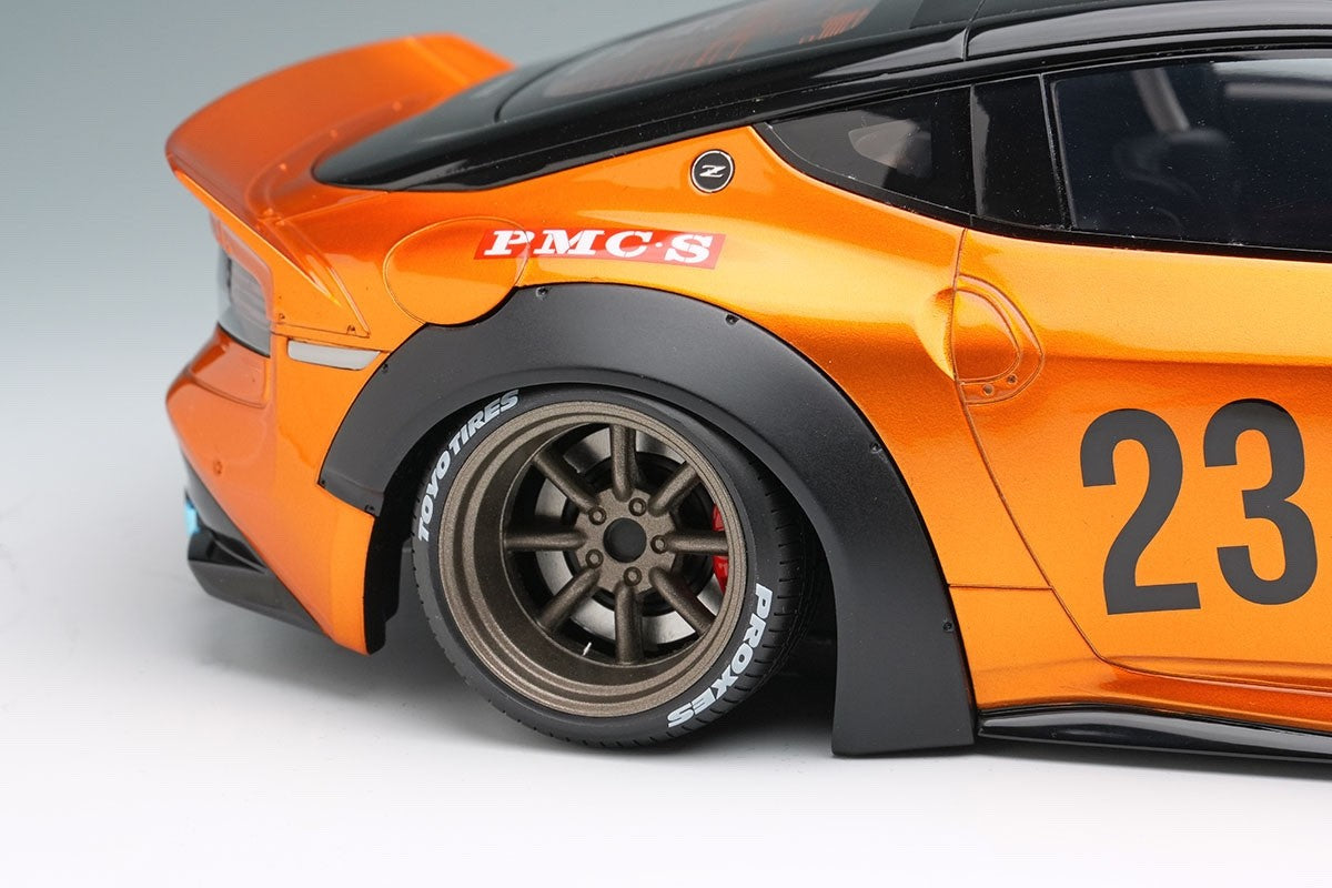 Make Up EIDOLON EML137A 1/18 LB nation Nissan Fairlady Z RZ34 Candy Gold Limited