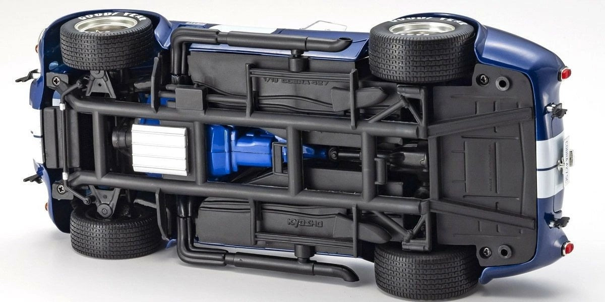 Kyosho KS08048BLMW 1/18 Shelby Cobra 427 S/C 1965 Blue White Stripe
