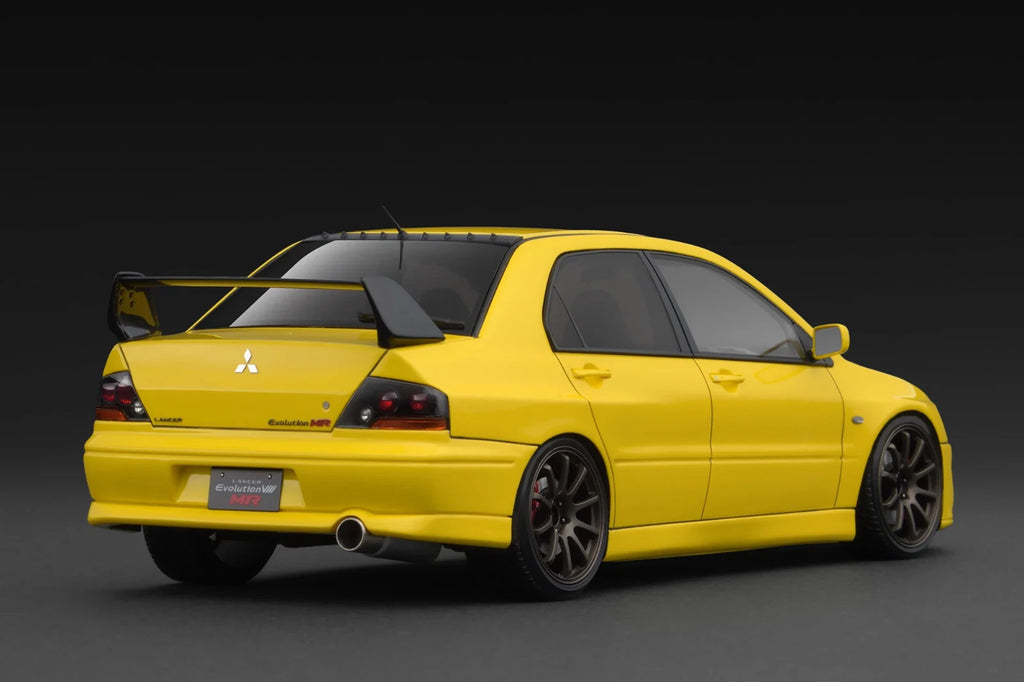 Ignition model IG3837 1/18 Mitsubishi Lancer Evo VIII MR Yellow